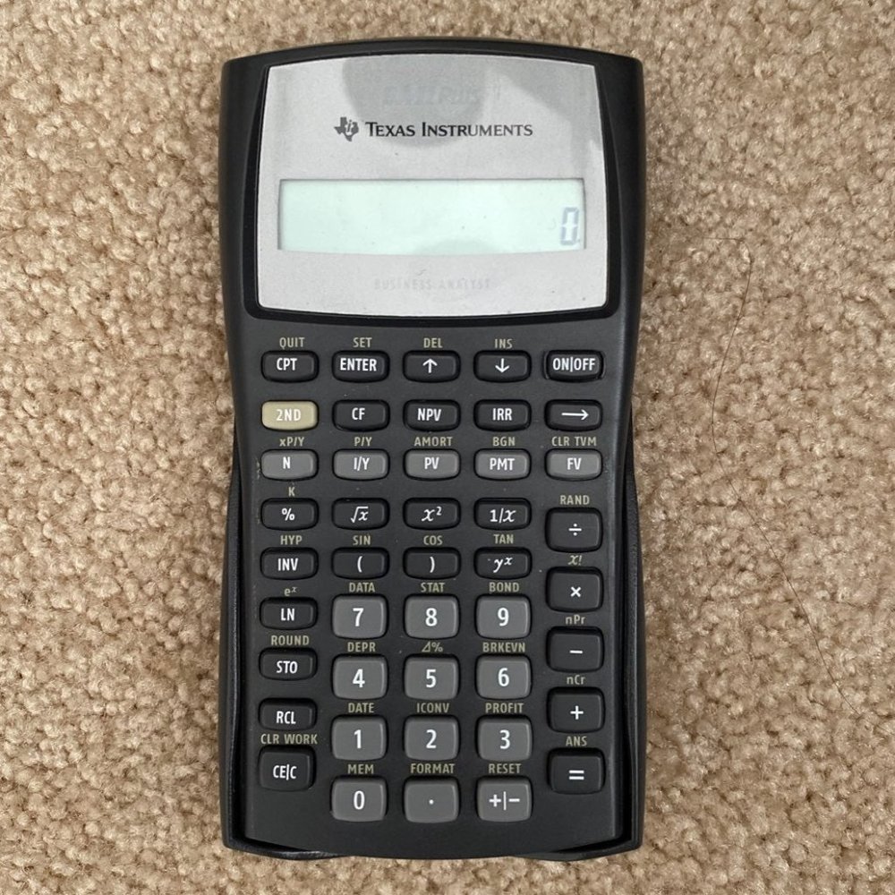 🙌Texas Instruments BA-II Plus Finance Calcu…
